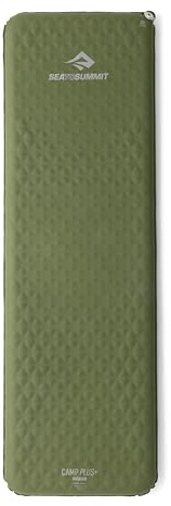Sea to Summit Camp Plus Self-Inflating Foam Sleeping Mat for Camping - Rectangular - Large (78 x 25.2 x 2.6 inches)