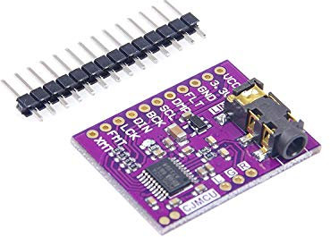 DollaTek PCM5102A Convertitore da Digitale ad analogico Modulo vocale PLL Scheda Audio Stereo DAC Scheda Audio da 3,5 mm Jack 24 Bit Modulo Audio Digitale per Raspberry Pi