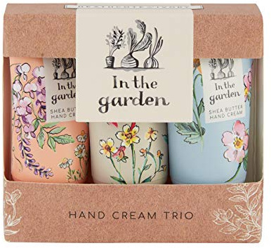 Heathcote & Ivory Hand Cream 3x 30 ml, Shea Butter and Essential Oils, Travel Size, Vegan and Cruelty Friendly, Beauty Gift For Her, In The Garden Collection