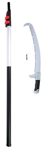 Astsäge Teleskop,kyaoayo Baumsäge Einstellbare Länge 3m Astsäge mit Stiel Baumsäge Gartengeräte Set 8m,für Astungsarbeiten und Baumpflege, TRYE-021