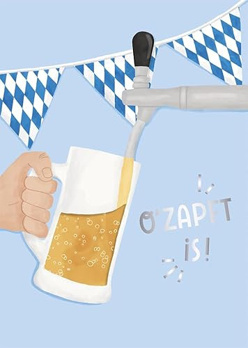 Grafik Werkstatt Glückwunschkarte Geburtstag |Musikkarte mit Sound | Coversong | O'zapft is!