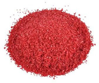 Homéa, Sabbia decorativa 1,4 kg, colore: Rosso