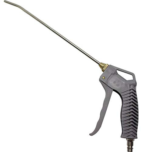 Exbubbelpistol KS100 | Tryckluftspistol med mässingshylsinsats och SK nippel | räfflat handtag för fast grepp | Material: glasfiberförstärkt plast