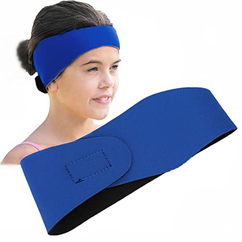 Cintas para las orejas para nadar, para niños y adultos: diademas de neopreno de alta elasticidad, impermeables, aptas para niños y adultos, color, talla M.