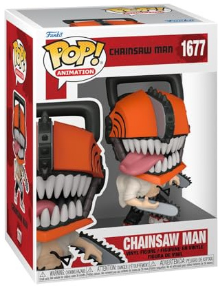 Funko POP! Animation - Chainsaw Man - Bloody - 1 in 6 chance of receiving the rare Chase variant - Styles may vary - Collectable Vinyl Figure - Gift Idea - Official Merchandise