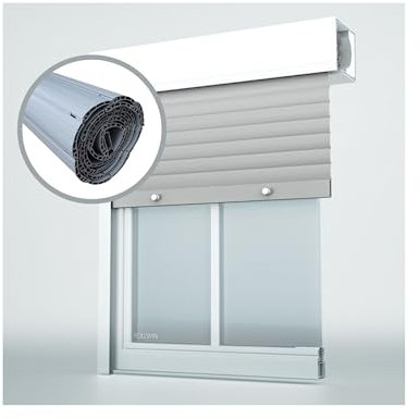 Rollwin ROLLADEN PVC nach Maß kleine Fläche Rolladenpanzer Kunststoff Rollladenpanzer Lamelle Rollladenfenster Rollladentür | Rollladen DEUTSCHE Produktion zum Einbauen Hier Konfigurieren »»