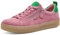 Tamaris Comfort Damen Sneaker flach mit Reißverschluss Freizeit, Rosa (Rose/Green), 39 EU