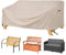 YUCHKEJ Schutzhülle Gartenbank Waterproo für 137 * 96 * 73/50CM,Cover Garden Bench Winterproof 600D Oxford Fabric,für Outdoor Patio Benches