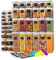 42-Pack Airtight Food Storage Containers with Lids – BPA-Free Plastic Kitchen Pantry Organizer Set – Stackable Containers for Cereal, Flour, Sugar, Rice, Pasta, Snacks & Dry Food Storage