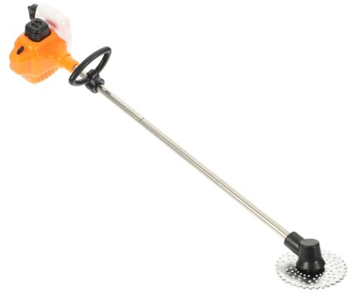 Garneck Miniatur-rasenmäher Modell Aus PVC Detailgetreues Gartenwerkzeug Für Puppenhaus-deko Kreativität Mini-häusern Und Gärten