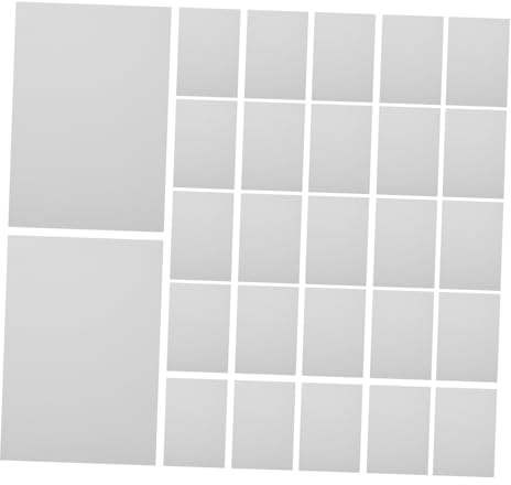 PartyKindom 10hojas Adhesivas Transparentes para Rompecabezas Papel Adhesivo para Conservación Duradera Fácil De Aplicar y Quitar para Proyectos De Rompecabezas
