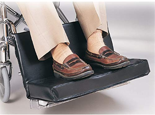 Skil-Care Replacement 1-Inch Thick Pad for Two-Piece Footrest Extender, Fits 20-22 Wheelchairs, Improves Posture, Protects Legs, Hook and Loop Attachment, 703256