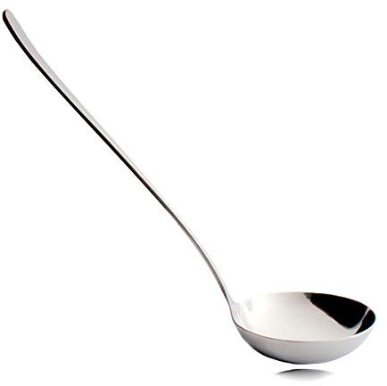 BESCH Cazos de Servir de Acero Inoxidable para cocina 28.6 x 8.9 cm (Cazo de servir)