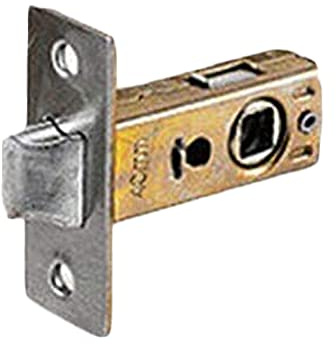 Loquet à mortaiser tubulaire 35 mm - Serrure à langue plate pour porte de salle de bain