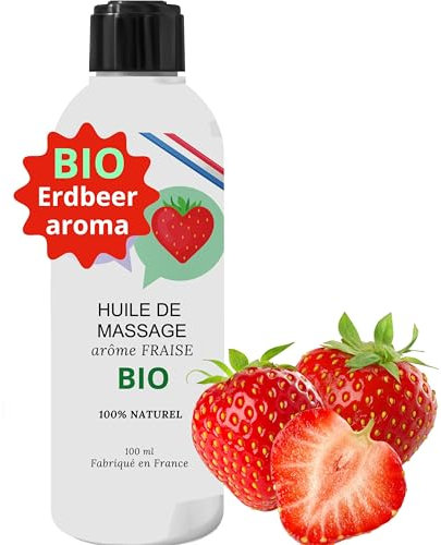 Aceite masajes eróticos comestibles/gel lubricante parejas. Para masajes corporales y eróticos íntimos, lubricantes adultos, mujer. Estimulador, íntimo. Estimulantes. Sabor ecológica (fresa)