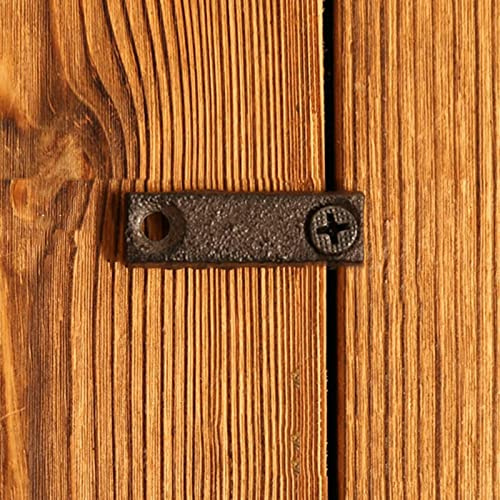 3D House Plaque Numbers 0-9 Letter A-Z Black Cast Iron 8cm Metal Digital Door Plate Sign with Screws Alphabet Home Outdoor Anti-Rust Exterior Signage Doorplate Hotel Apartment Street Mailbox (Dash)