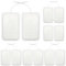 20 Stück Elektroden Pads, 10x5 cm Selbstklebende Klebeelektroden-Pads für TENS-Geräte und EMS-Trainer, Wiederverwendbare Gel-Pads, Sehr Gute Haft-Leitfähigkeit, Perfekt Gegen Hexenschuss