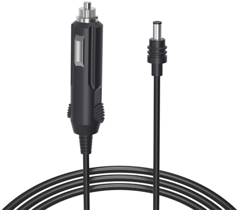 Steinwhale - DC till 19 AWG billaddare strömkabel för Starlink Mini 3M/10 fot, vattentät fatkontakt för utomhusbruk, värmebeständig upp till 90 °C, stöder
