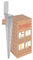 TRIBECCO L-Shape Impact Ground Sleeve for Square Wooden Posts Dimensions 70 x 600 mm L Post Support for Driving into the Ground Universal L-Support Shoe Made of Hot-Dip Galvanised Steel