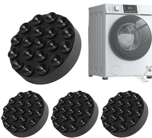 Aufquwk Waschmaschinen-Antivibrationspads, Waschmaschinenmatte | Rutschfester Waschmaschinenstabilisator, Antivibrationsmatte | Weiche Unterlegscheiben-Stabilisierungspads, vibrationsabsorbierende