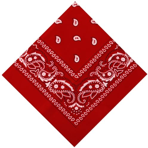 sularpek Paisley Bandana, Stylish Cowboy Headband Handkerchief, Premium Stylish & Versatile Bandana, Bandanas for Outdoor Adventures Perfect for Cycling, Hiking, Running, Yoga, Motorcycling, and More
