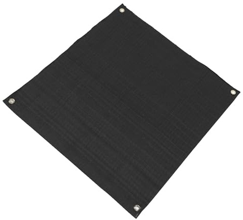 NIYANGLE Red de Tiro Flechas de Fibra Sintética Negra, Ligera y Resistente para Prácticas al Aire Libre y Detención Efectiva de Flechas en Campo Abierto