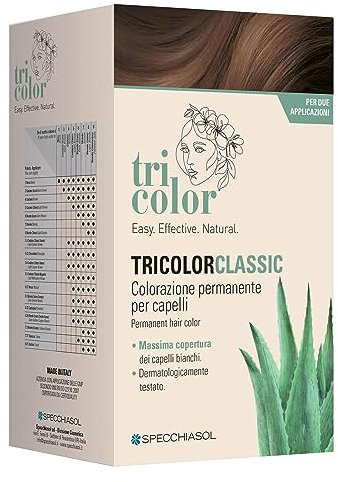 Tricolor Classic Coloration rapide pour cheveux 6.07 noyer