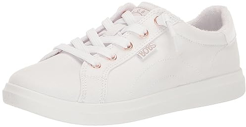 Skechers Womens Trainers- BOBS D'VINE Instant Delight, White, 7