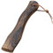 Axt Griff Ersatz Axtgriff 10 Zoll Holz Hatchet Griff Ersatz mit Lederkabel gebogenem Hatchetgriff Ersatz mit Holzkorn für die Grenzfläche 3,8 * 1,3 cm kurz
