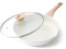 Kordisen 28 cm Keramik Bratpfanne mit Deckel, Antihaft Keramik Pfanne Induktion, Gesund und Ungiftig, PFOA und PFAS frei