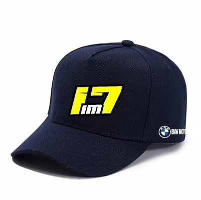 Casquette Pilote 17 Mikhalchik Officielle BMW Motorrad (Bleu)