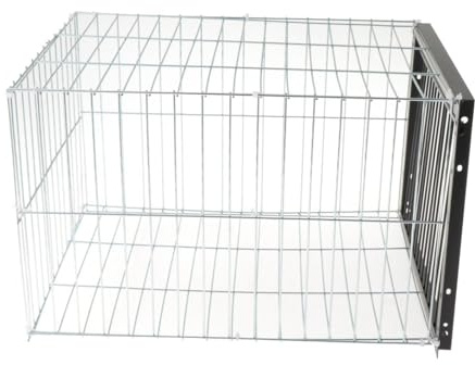 Baoblaze Jaula para Palomas de Recolección Jaula de Alambre Suministros para Aves Hecha de Hierro de Alta Resistencia para Durabilidad Adecuado, 1 Entrada, Sin Tragaluz