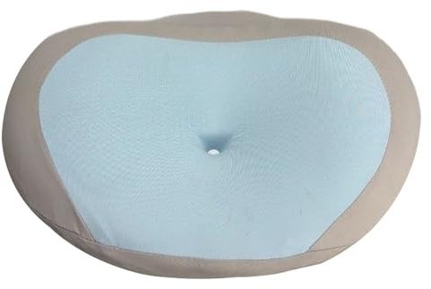 SVCEQZE Almohada Cervical para el Cuello, Almohada Cervical de Espuma viscoelástica, Accesorios de Cama Transpirables para Viajes, Hotel, sofá, Dormitorio, hogar, Descanso, Ver la televisión y Tomar