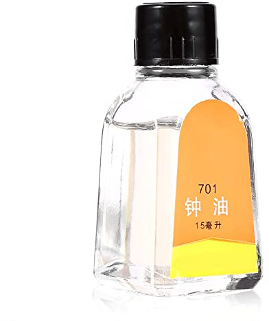 ZDETGU Watch Repair Oil 15ml Brass Tested Clock Lubricating Oil for Watch Clock Watt Hour Meter Dial Indicator Precision Machinery Maintenance