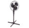 Oypla Electrical 16 Oscillating Black Extendable Free Standing Tower Pedestal Cooling Fan