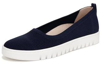 Vionic Femme Uptown Skimmer Knit Ballerines, Tissu Bleu Marine, 37 EU