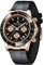 Pagani Design Klassische Quarzuhr für Herren, Japanisches Uhrwerk VK63, Keramik-Lünette, Edelstahl, wasserdicht, Business Sport, Chronograph Datum (Schwarz-gold-pd1664 Leder)