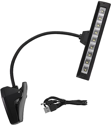 Gatuida Lampe De Pupitre à Led Lampe Orchestre Réglable Lumière Pour Piano Et Partitions Clip Pratique Luminosité Ajustable Pour Musiciens