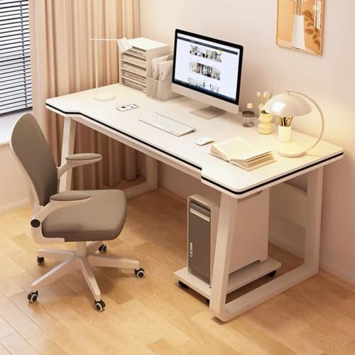 XUEGW Scrivania da Gaming, Tavolo Scrivania per Studenti, Moderna in Legno per Computer, Tavolo da Gamer