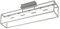 Wofi Deckenleuchte Wohnzimmerlampe LED Glas Deckenlampe silber Deckenlampe, Metall Glas, 5x LED 3,5W 320Lm 3000K, HxBxT 24x87x16 cm, 9341.05.64.8000