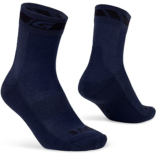 GripGrab Chaussettes Hiver Merino Chaussettes de Vélo Thermiques Épaisses en Laine De Merino Cyclisme Protection contre le Froid