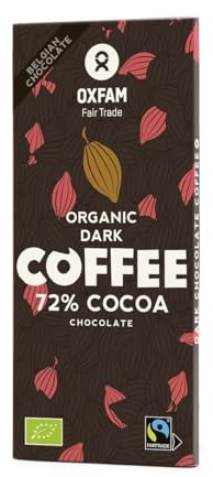 Dark Chocolate with Coffee Pieces FAIR Trade BIO 100 g - OXFAM