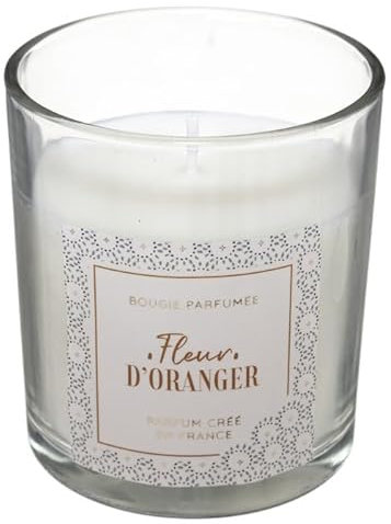 Comptoir de la Bougie - Bougie Parfumée Cloche Loli 130g Fleur d'Oranger