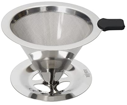 La Cafetière filterlös kaffedroppare för Pour-Over Kaffe, Silver