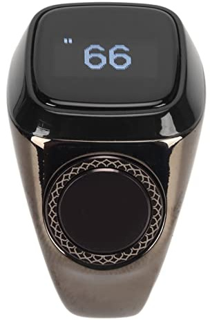 Finger Tally Counter, Portable Bluetooth Counter with 5 Digit Display, Handheld Number Click Counter, Electronic Counter with Charging Storage Case Support APP