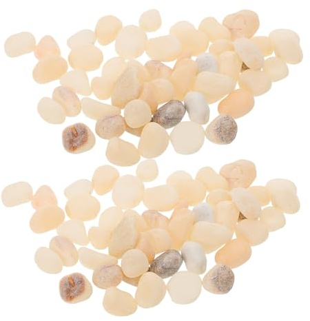 Toddmomy Multi Function Aquarium Gravel Decorative Stones for Fish Tanks Gardens and Crafting Durable Stylish Filler for Aquariums Cactus Pots and Bonsai Trees Packaging