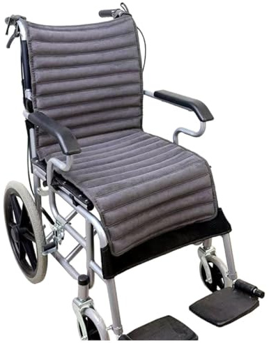 HUTRADE Protector Cojín Antiescaras Suave para Silla De Ruedas Y Sillón Relax, Algodón Lavable Antideslizante, Apoya Coxis Y Espalda para Prevenir Úlceras Y Mejorar Confort