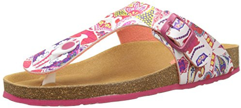 Desigual Bio3 Hearts, Heels Sandals Mujer, Blanco (White 1000), 41 EU