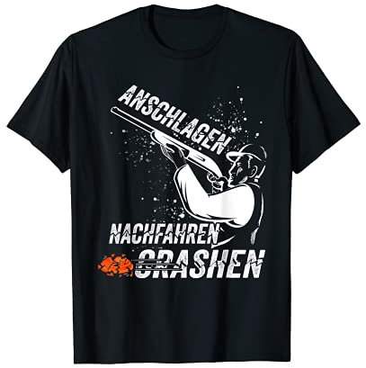Tontaubenschießen Tontauben Wurfscheibenschießen T-Shirt