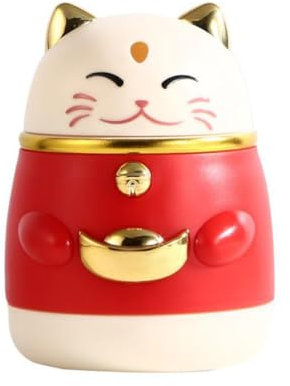 PandaXun Kreativer Zahnstocherhalter, automatischer Zahnstocherspender, niedlicher Bärenförmiger Spender, Kunststoff-Aufbewahrungsbox für Zuhause, Küche, Restaurant